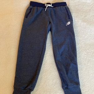 BRAND NEW New Balance| NAVY Mixed Material Joggers